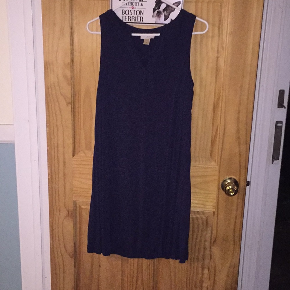 Navy blue dress